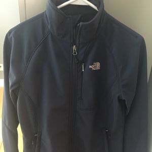 North face apex bionic jacket, navy, size small